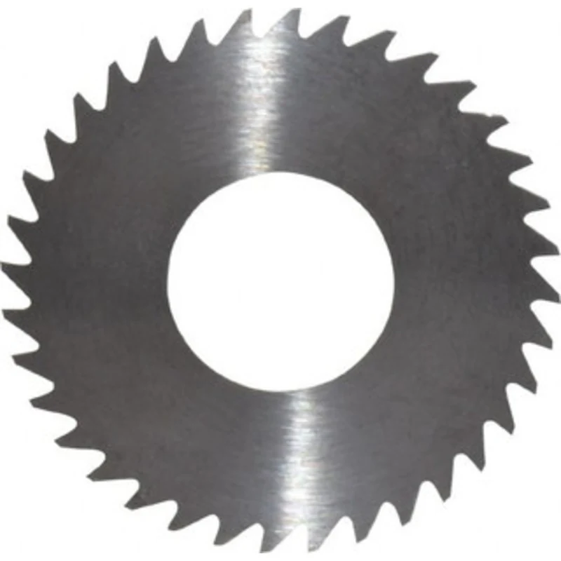 RobbJack 1-1/4 x 0.012, 1/2 Arbor, 36-Tooth Solid Carbide Slitting & Slotting Saw Uncoated, RH Cut, Straight Teeth, C...
